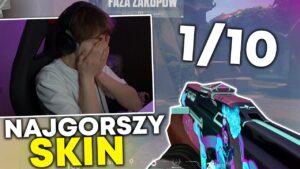 GRAM RANKEDA NAJGORSZYM SKINEM w VALORANT...