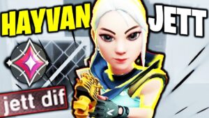 GÜNÜN 23 SAATİ JETT OYNAYAN EŞEK KARŞIMA GELDİ !! | VALORANT