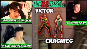 Injured SEN TenZ HARD DIFFS NRG DUO in SOLO Q w/ his Operator...