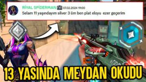 PLAT eloyu EZERİM! diyen GÜMÜŞ vs 5 PLAT! | Valorant