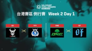 [中文] S2 vs YYY | ONE vs OF — VCT 特戰英豪挑戰賽 台港賽區 — 例行賽 第二週 第一天