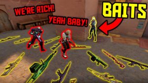 THE ULTIMATE BAIT MONTAGE - 200 IQ Baits & Tricks - VALORANT