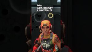 The controller difference #valorant #valorantclips #shorts #gaming #anime