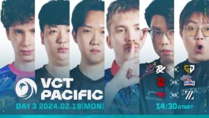 VCT Pacific - Kickoff - Groups - Day 3