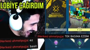 beni GHOST'layan elmasın önce eline verdim sonra lobi çağırdım! | VALORANT