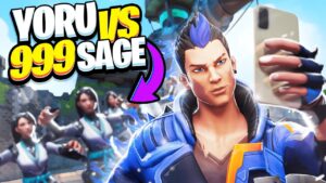 1 Yoru vs 999 Sage | TR'nin EN İYİ Yorusu mu ? | Valorant