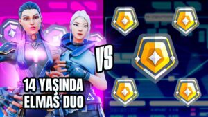 14 yaşındayız 5 GOLD'u parçalarız diyen 2 arkadaşı 5 GOLD ile vs attırdık! Valorant