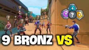 9 bronz VS her ranktan bir oyuncu / VALORANT