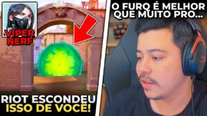 A RIOT ESCONDEU ESSA MUDANÇA DA VIPER DE VOCÊ! FRTTT COMENTOU SOBRE FURQ - VALORANT