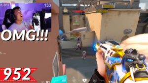 FNS Tried to Play Jett for The First Time and... Yeah... | Most Watched VALORANT Clips Today V952