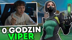 JAK WYGLĄDA 0 GODZIN NA VIPER w VALORANT?