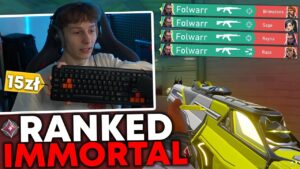 KLAWIATURA ZA 15 ZŁ NA IMMORTALE w VALORANT