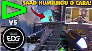 LOUD HUMILHOU EM PARTIDA VALENDO PLAYOFFS!! 🇧🇷 Melhores Momentos: LOUD vs EDG - MASTERS MADRID