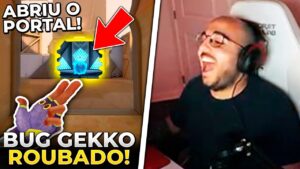 NOVO BUG ROUBADO DE GEKKO PARA ABRIR PORTAL NA BIND! SACY VIU SÓ A CABEÇA DO INIMIGO - VALORANT