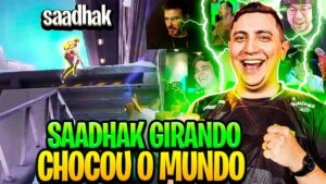 SAADHAK IMPRESSIONOU O MUNDO HUMILHANDO ESSE JOGADOR! (REAÇÃO DOS STREAMERS)