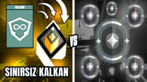 SINIRSIZ kalkanı olan 1 RADİANT vs 6 DEMİR! | Valorant