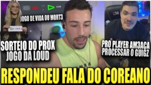 TCK DESABAFA APÓS COMENTÁRIOS DO COREANO DEPOIS DE CAIR COM ELE NAS RANKEDS e LOUD NO MASTERS