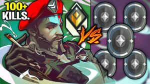 1 Radiant Brimstone Master VS 5 Irons! - (100+ Kills)