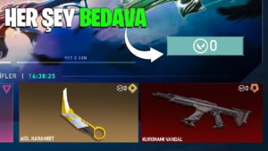 48 saat boyunca BEDAVA skin sahibi olmak! VALORANT