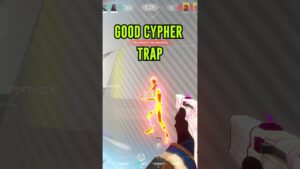 BEST CYPHER TRAP? 💙 #valorant