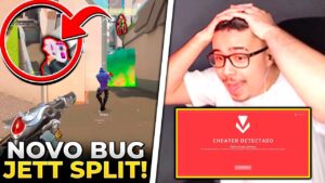 CYPHER CHEATER USOU HACK NO RADIANTE E FOI BANIDO! NOVO BUG DE JETT ROUBADO NA SPLIT - VALORANT