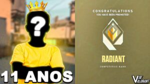 Crianças Radiantes no Valorant...