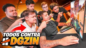 DGZIN CONTRA TODOS OS PRO DA HERO BASE!