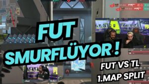 FERİT GÖZÜNDEN FUT VS TL 1.MAP SPLIT | CHAMBER CNED RAZE QRAXS | VALORANT EMEA