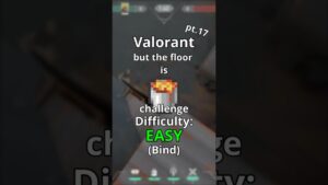 Floor is Lava Challenge EASY 🔥 pt.17 #tigeraxd #valorant #valorantclips #fyp #gaming #razejumps