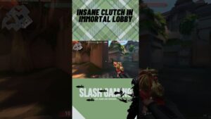 Impossible 1v4 10 hp sheriff clutch #valorant  #valorantclips