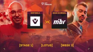 Sentinels vs Made in Brazil - VCT Americas Stage 1 - W3D1 - Map 1