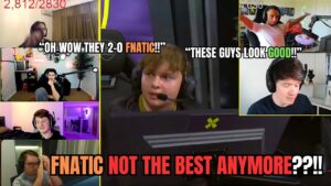 VALORANT Pros and Streamers react to Team heretics defeating Fnatic