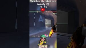 #shorts #valorant Sweaty Chamber clutch's  #valorantclips #valorant3k