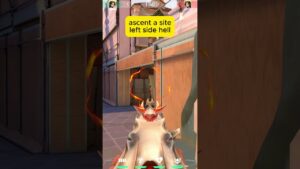 ANGLE ADVANTAGES ON ASCENT A SITE #valorant #valorantclips #valorantmontage #valoranthighlights