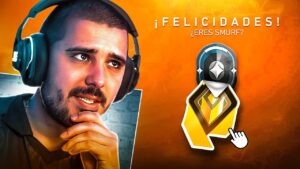 ENGAÑO A TODOS CON MI CUENTA SMURF DE VALORANT | SIRMAZA