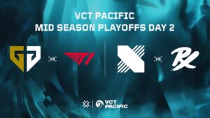 [中文] GEN vs. T1 | DRX vs. PRX - VCT Pacific - 季後賽 - Day 2