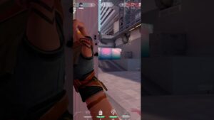 Luckiest kill in Valorant #shorts #valorant