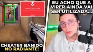 SAADHAK COMENTOU SOBRE MUDANÇAS DA VIPER NO VALORANT! CHEATER BANIDO NO RADIANTE - CLIPS