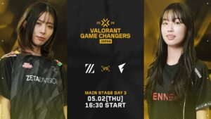 VALORANT Game Changers Japan 2024 Split 1 Main Stage Day 3