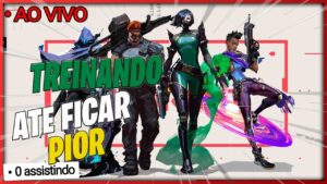 VALORANT🔴🔴 LIVE DE VALORANT💥TREINANDO ATE FICAR PIOR💥JOGANDO COM INSCRITOS