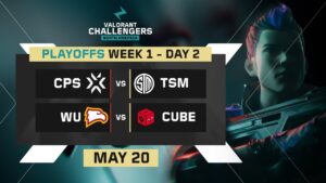 CPS VS TSM | WU VS CUBE | VALORANT Challengers NA | Week 7 Day 2 | Quarterfinals | Playoffs Stage 2