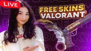 Kyedae: The Champions 2021 skins are here! Subs, join my Valorant stream right now!