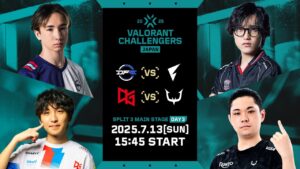 VALORANT Challengers Japan 2025 Split 3 Main Stage Day 3