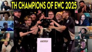 Valorant Streamers Reacts To TH The Champions Of EWC 2025 After Insane Reverse Sweep Against Fnatic