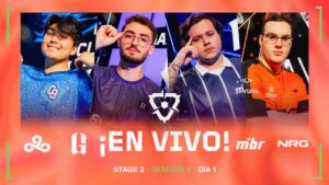 C9 vs 2G / MIBR vs NRG — VCT Americas Stage 2 — Semana 4 Día 1